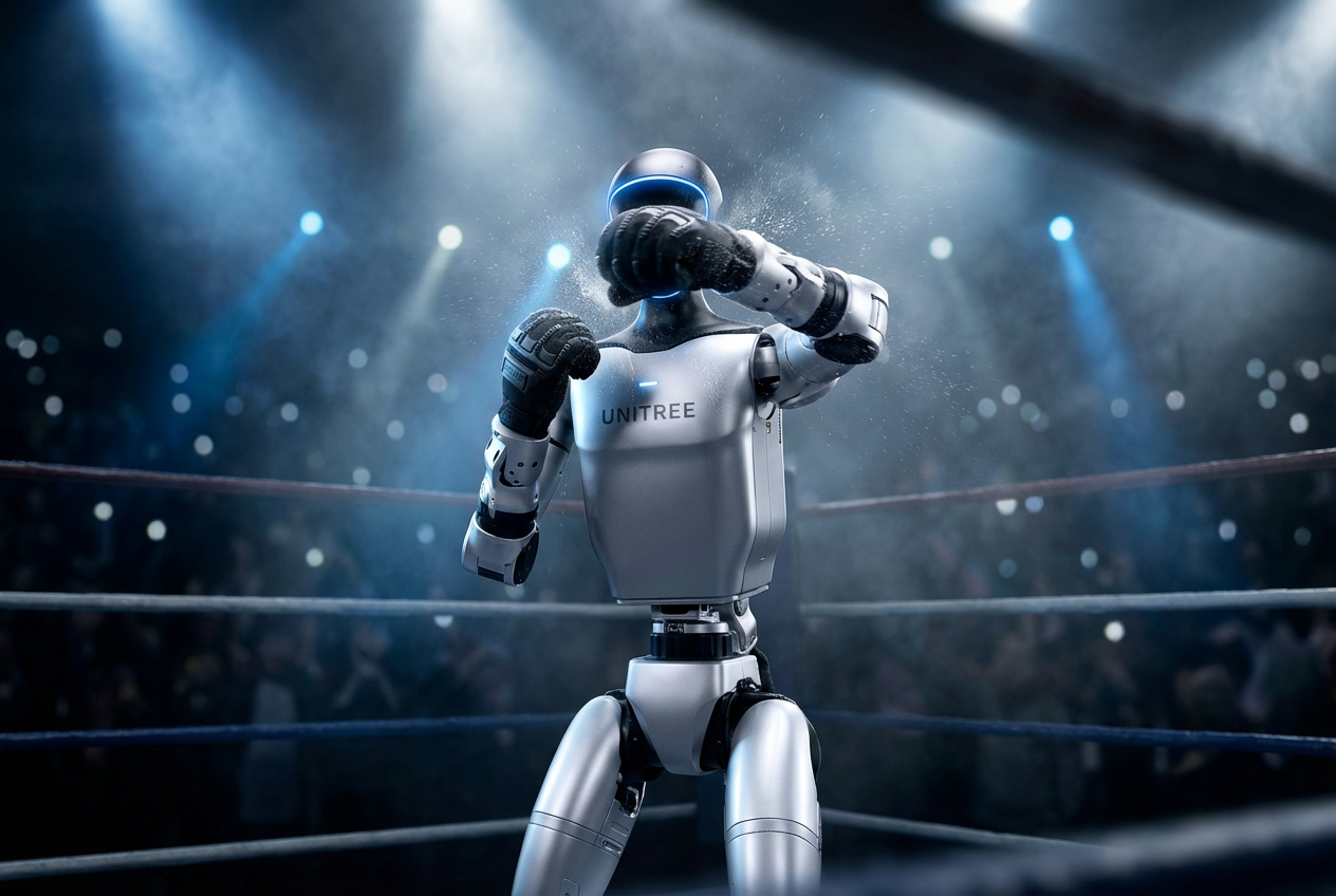 Unitree Fighter — robot portrait